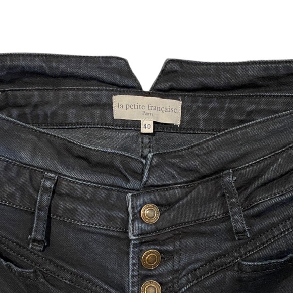 La petite française Denim Perséverant High Waisted Skinny Jeans FR40 - Picture 10 of 15